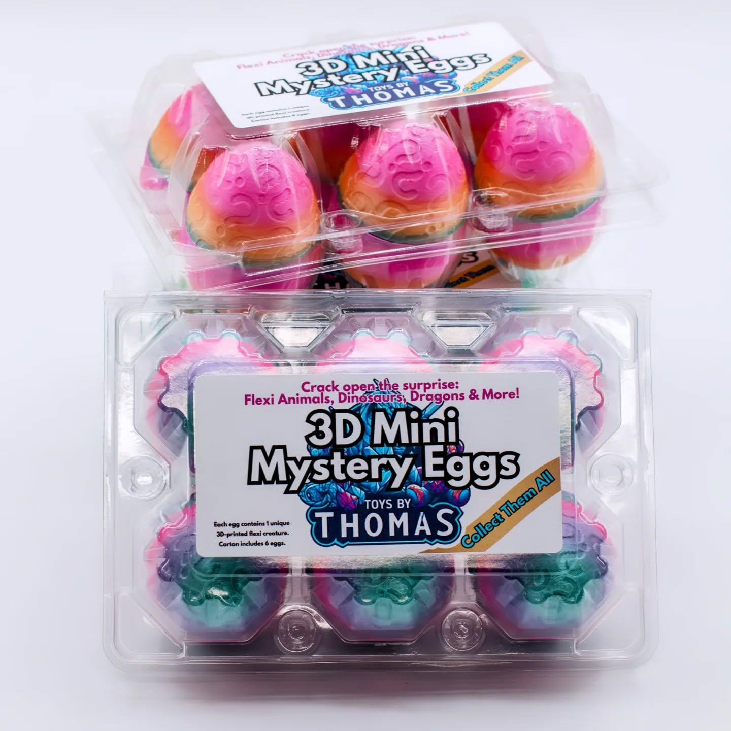 3D Printed Mystery Eggs